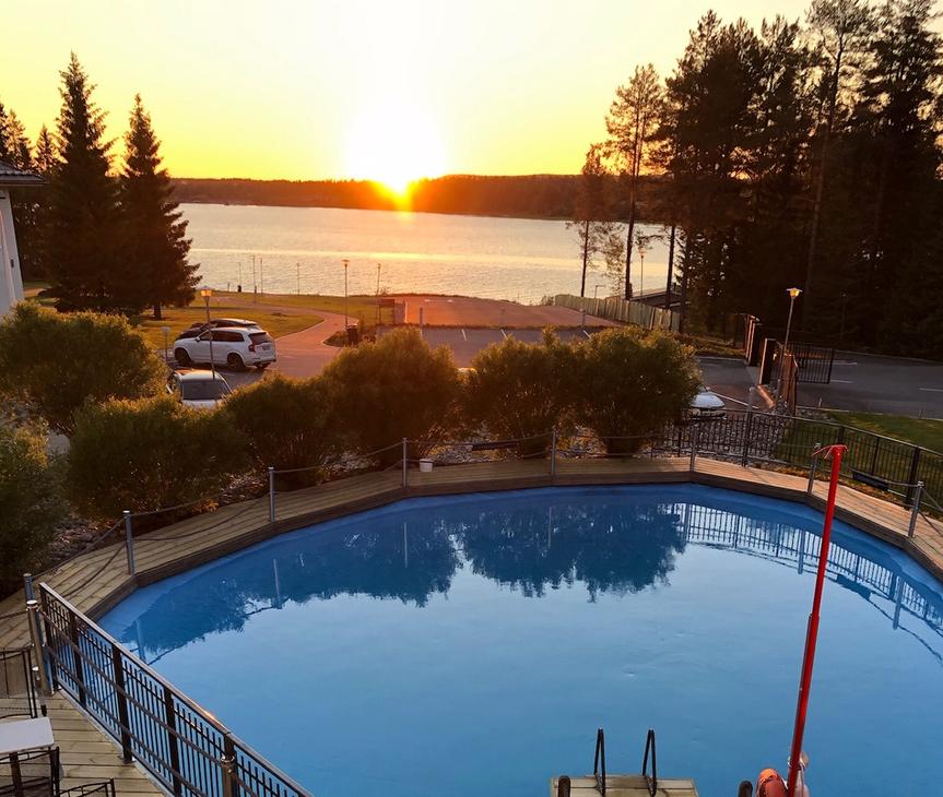 Sauna panoramica Honkalinna