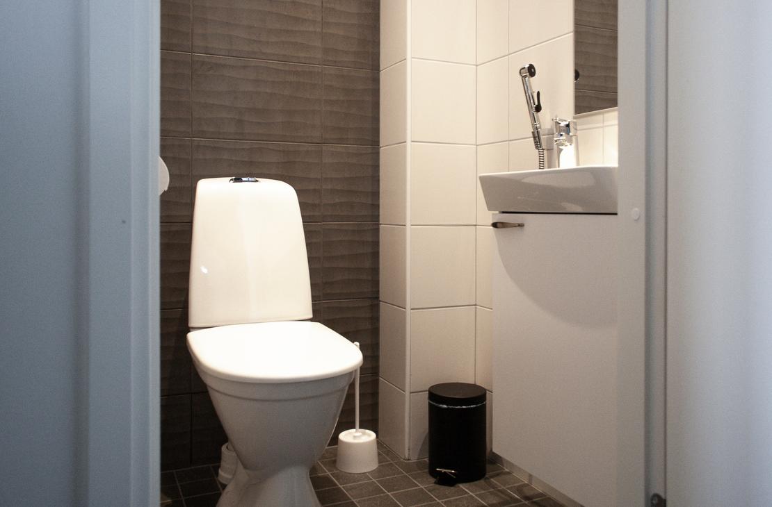 Baño de la posada de esquí