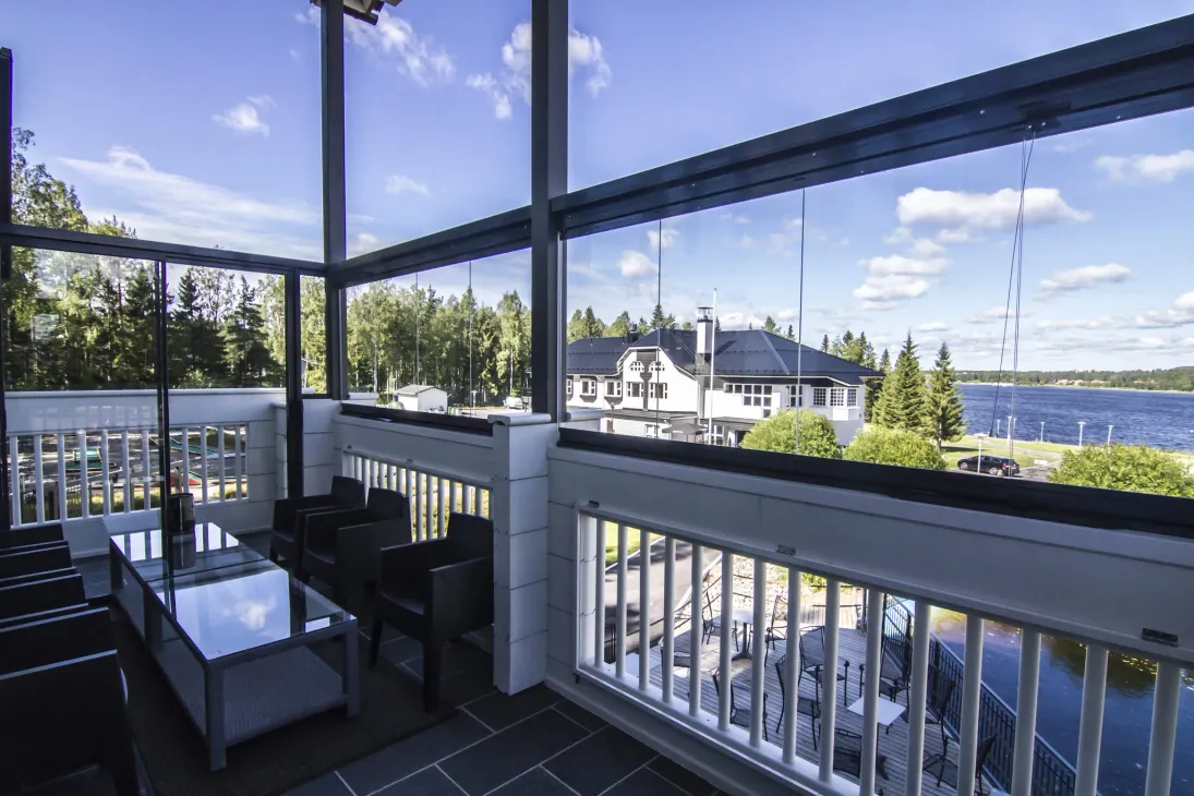 Vuokatti Honkalinna balcony