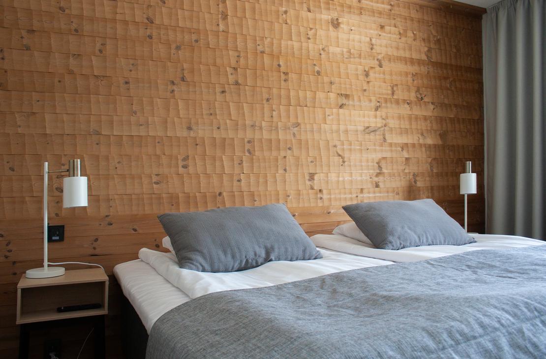 Habitación de posada de esquí